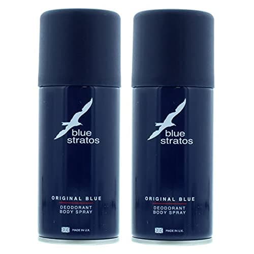 Mens Body Spray Deodorant Original Blue 150ml