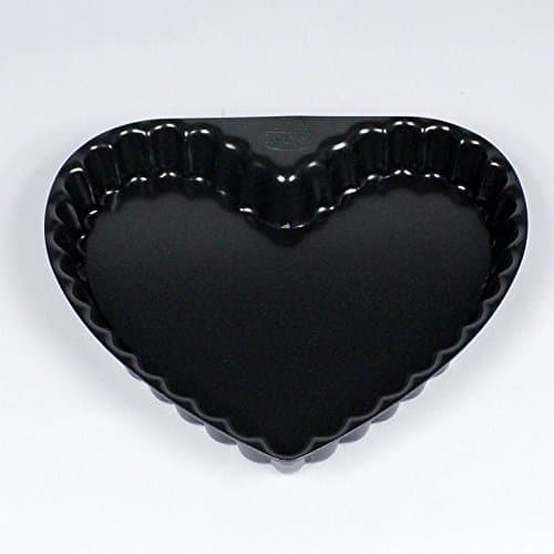 New Heart 6" Non-stick Pizza Pan Pie Dish Removable Bottom Tray Baking Tool