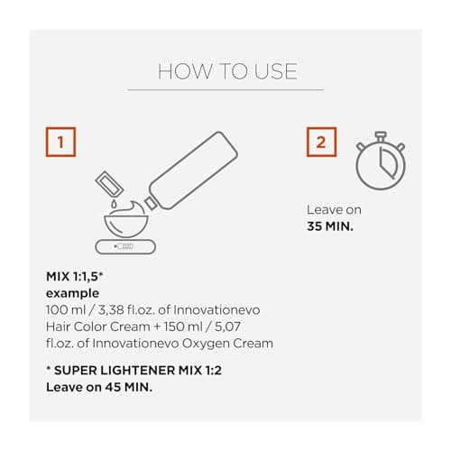 Innovation Evo Permanent Hair Color Cream Innovative Formula With Linseed & Argan Oil Hair Dye For Women/Men | 100 ml Pack of 1