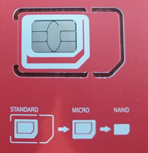 Vodafone UK Europe Prepaid SIM - Loaded with Voice, Data, Texts, and Int'l Calling
