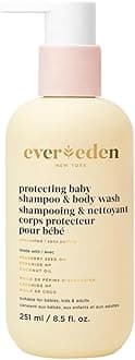 Protecting Baby Body Wash and Shampoo 8.5 oz. | Clean & Gentle Baby Care | Non-toxic & Fragrance Free