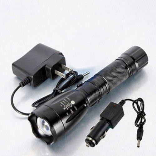 Bright Lumify X9 XT11 Style With Charger Waterproof Tactical Flashlight Torch
