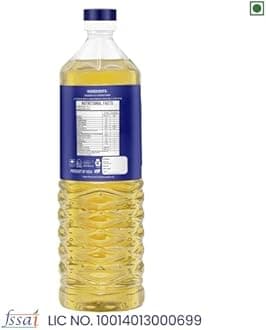 Bikaner Fresh Groundnut Oil, Enriched with Vitamins A & D2, Healthy Cooking Oil, Best Edible Oils for Cooking, 2 Litre Bottle (1 Litre x 2)