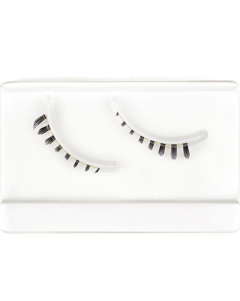 1-Pair Under Lower False Fake Dolly Eyelashes Twiggy Look Lashes Drag +GLUE #7