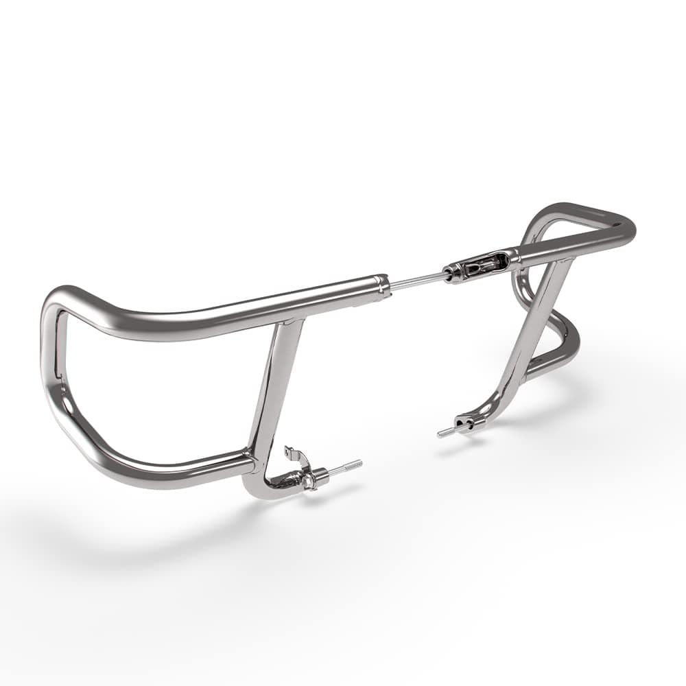 Royal Enfield KXA00201 Silver Airfly Evo Engine Guards for Super Meteor 650