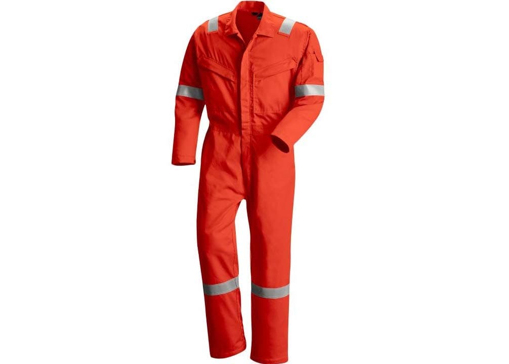 Red Wing 61130-53-44 Daletech Fr/As Navy Coverall With Hi-Vis Tape Size 44