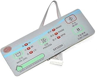 HMHAMA Universal Washer Control Panel Replacement for Automatic Washing Machine Electronic Control Board Repair Part SXY2200