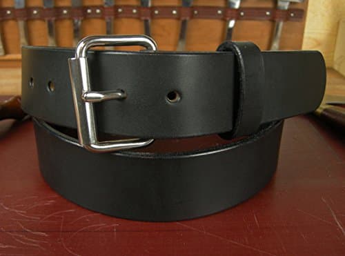 1 3/4" Heavy Duty Leather Gun Holster Work Tool Belt, Amish Handmade