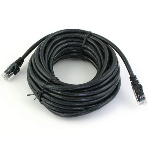 Cable N Wireless 75 Feet High Speed Cat5 Cat5e RJ45 Patch Ethernet Network Internet DSL Cable (75 FT, Black) for PC, Mac, Laptop, PS2, PS3, Xbox, and Xbox 360