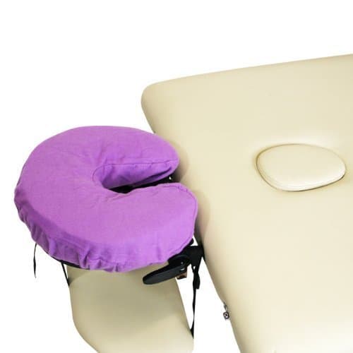 Flannel Pillow Covers for Massage Tables - 3-piece Set (Lavender)