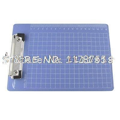 148 x 210mm A5 Paper File Holder Blue Plastic Clipboard