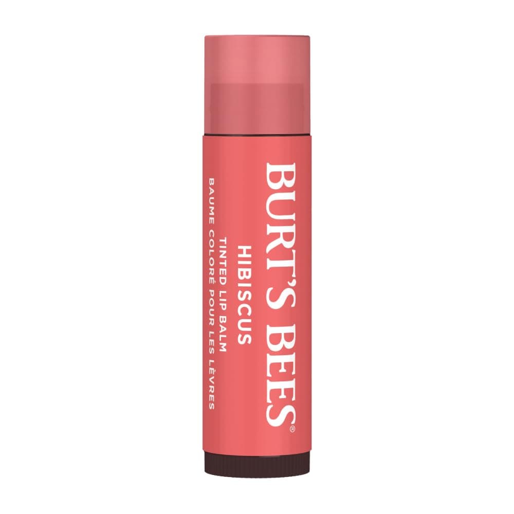 Tinted Lip Balm Hibiscus, Pink,1 Count