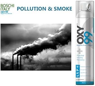 Disposable Oxygen Cylinder -12 Pack (72 Liter) ING. BOSCHI Italy