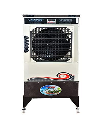 Desert Remot Control Air Cooler with Thicker Honeycomb Cooling Pads-(110 Ltr)