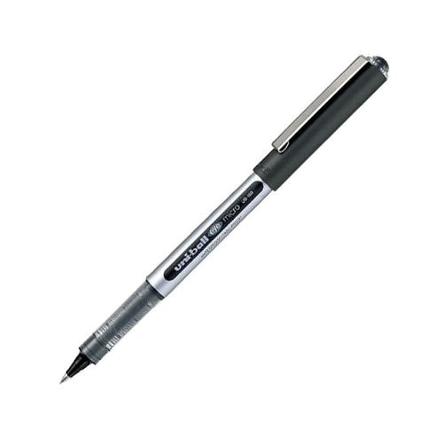 Mitsubishi Uniball Eye Micro Roller Pen, Black, Pack of 2