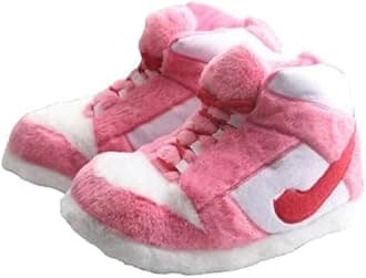 StardustGemstones Fluffy Warm Home Shoes for Men and Women Sneaker Slippers Comfy Kicks Winter Warm Plush Slippers Fleece Lined Sneakers Anti-skid Rubber Sole Fluffy Shoes