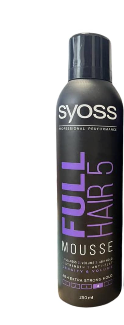 Syoss Full Hair 5 Extra Strong Mousse 250 ml