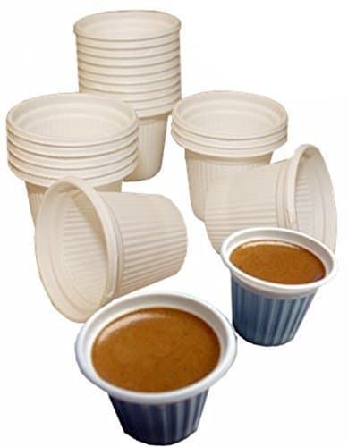 Sentir Cubano Mini Disposable Cuban Style Espresso Coffee Cup 3/4 oz. Pack of 250