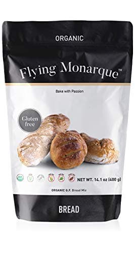 Organic Gluten Free Bread Mix for Baking by Flying Monarque