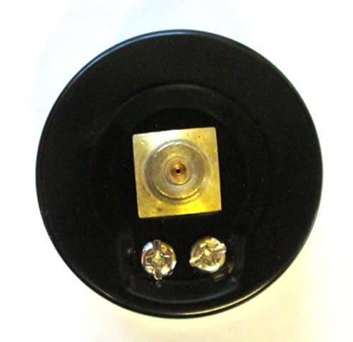 ZA CI-20 - Zinga Color Indicator Gauge 1/8'' MPT Rear Mount (Shows When Filter Needs to be Replaced) - 60 PSI Max