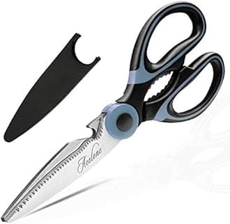 Kitchen Shears, Acelone Premium Heavy Duty Shears Ultra Sharp Stainless Steel Multi-function Kitchen Scissors for Chicken/Poultry/Fish/Meat/Vegetables/Herbs/BBQ