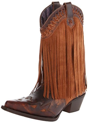Dingo Women's Heart Throb Western Boot,Rust Triad,7 M US