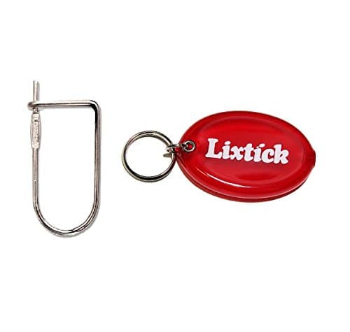LIXTICKORIGINAL BRASS KEYRING key chain tag made in Japan