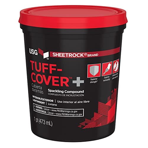 USG Tuff-Cover + Ready to Use White Spackling Compound