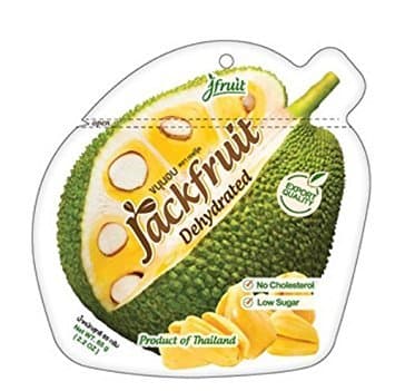 Freeze Dried Fruit Bulk , Durian / Jackfruit / Cantaloupe / Coconut / Mango - 65g (2.29 Oz) (Jackfruit)