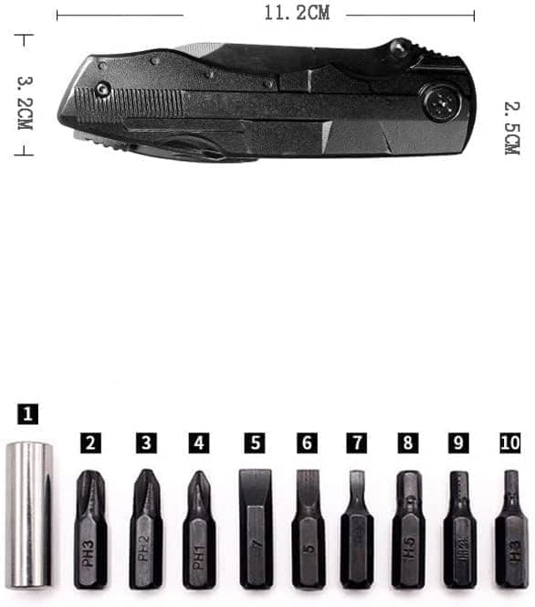 Folding Pocket Multi-tools with Saw, Plier, Screwdriver, Bottle Opener - Extra Strong High Safety Lock Design - Perfect Tool for Outdoor, Survival,Camping,Emergency tools (Pack of 1)