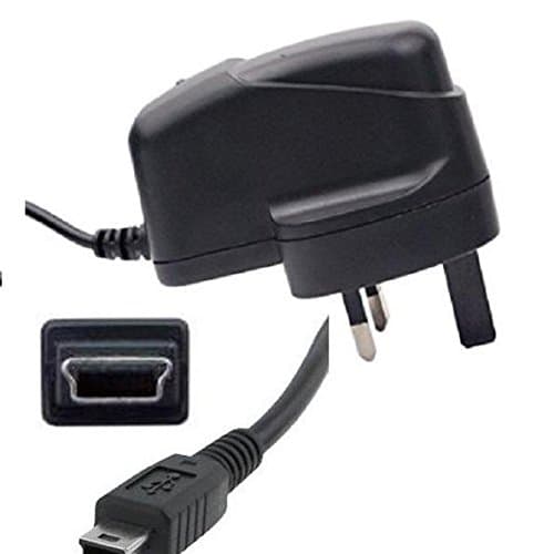Usb mains wall charger adapter compatible with Garmin Nuvi Sat Nav GPS Essential Series 52LM / 54/52 / 42LM / 54LM / 44LM / 42 (Mini) CE APPROVED UK SELLER