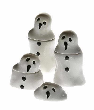 Melting Snowman Pottery Jar By Marcel Dzama Cerealart