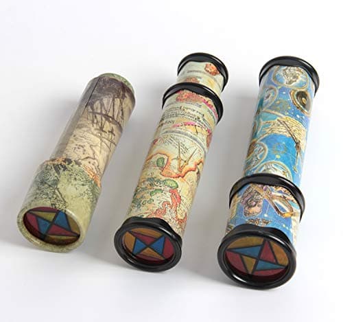 SBYURE 3 Pack Magic Kaleidoscope,3D Mirror Lens Kaleidoscope Educational Science Developmental Toy,Best Birthday Gift for Children(3 Style)