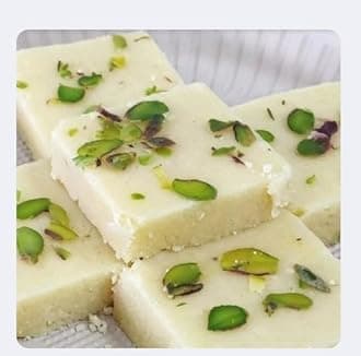 Festival Special Premium (Khoya Barfi 500g) Delicious Indian Traditional Sweets To Sweeten Up Your Celebration Best Gift For All Occasions Rakhi,Marriage,Diwali,Holi