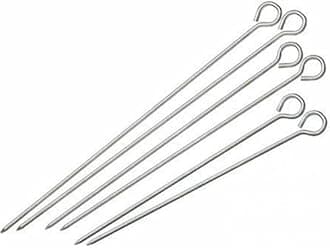 Dynore Stainless Steel 10 inch Barbeque Rods (Skewers)
