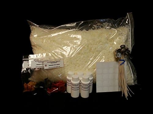 Soy Wax Candle Making Kit w/10 lbs. Wax, Scents, Wicks & Dye by Virginia Candle Supply