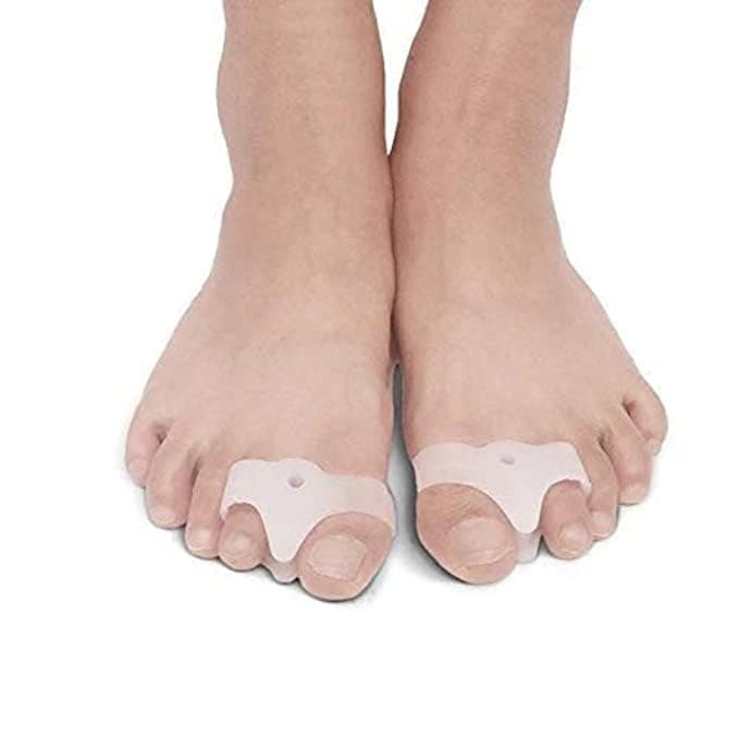 - Toe Separator for Feet Toe Spacers Correct Toes Yoga Silicone Hammer Toe Corrector for Women & Men Correct Toe Straighteners for Overlapping Toes (Riflex_toe separator)