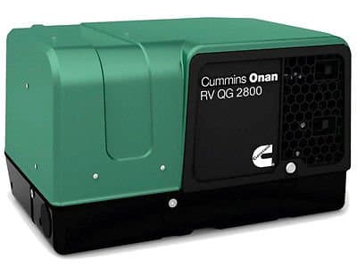 Cummins Onan 2.8HGJBB-1120 RV Generator and Component (Rv Qg 2800-2800 Watt 120V Single Phase 60Hz Fixed Mount Gas Generator)
