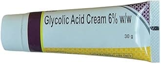 Glycolic Acid Cream 6%, 30g Skin Care Treatment