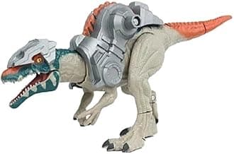 - 2025 Action Figures Soft Touch Vinyl Plastic Collectible Model Toys… (Spinosaurus Trex Armor Dinosaur World Rebirth Collection Figure Super Deluxe Articulation, 30 cm Long)