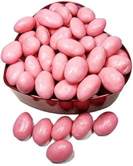 Chocolate Venue Chocolate Covered Almonds - Strawberry Almonds -250 gm