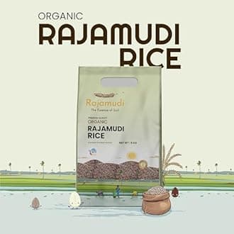 Rajamudi Authentic Unpolished Organic Rice (5 Kg)