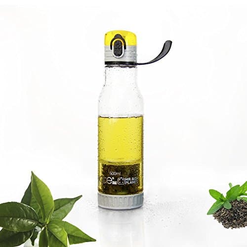 Tea Maker & Fruit Infuser/strainer Sports Drink Water Bottle with Carry Strap