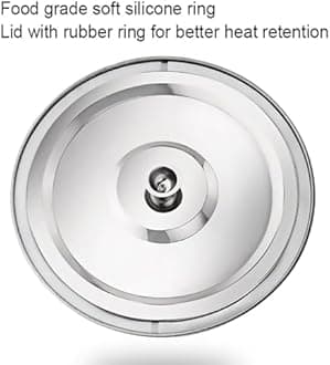 Commercial Large Capacity Catering Urn, 40L/50L/60L/70L Hot Water Boiler Dispenser, Stainless Steel, 30-110°C Temperature Control for Cafe, Office, Home,50L