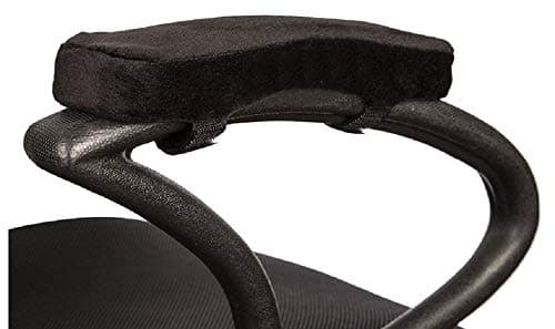 ArmEase Memory Foam Armrest Cushions Extra Long Adjustable Straps Nonslip Pads - Set of 2 Ships Fast from U.S.