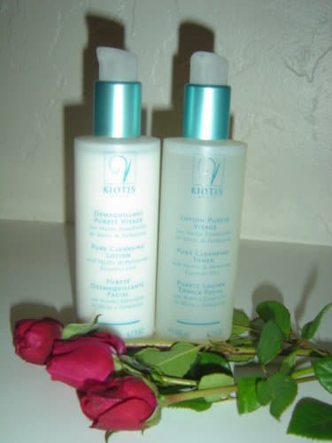 KIOTIS PURE 2-piece Basic Skin Care Set for Women: Kiotis Pure Cleansing Lotion, 200ml/ Kiotis Pure Cleansing Toner, 200 ml(for all types of skin). FRANCE-PARIS. VERY HARD TO FIND.