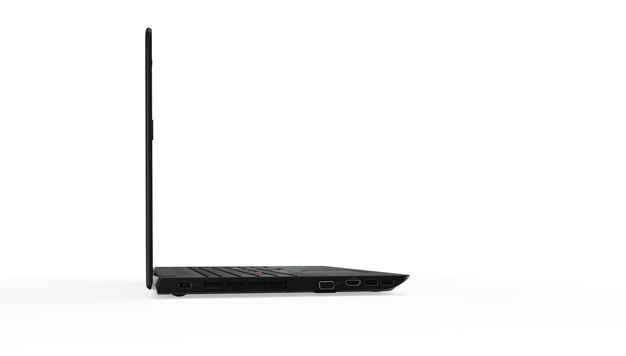 Lenovo ThinkPad E570 Laptop with Intel Core i5-7200U Processor, 8GB DDR4 RAM, 180GB SSD, Black - 15.6" - Black - 20H500A9US