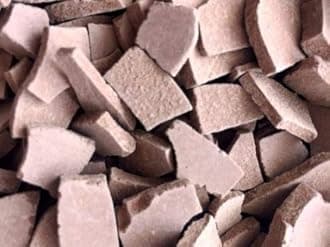 RED Edible Clay Chunks (lump) Natural for Eating (Food), 4 oz (110 g)