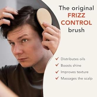 Beauty by Earth Boar Bristle Bamboo Hair Brush