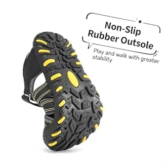 DREAM PAIRS Boys Girls Closed-Toe Outdoor Summer Sport Sandals（Toddler/Little Kid/Big Kid）